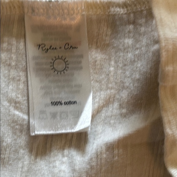 Rylee + Cru 8/9 organic cotton snowman tee shirt kids white great pre owned cond - Picture 7 of 7